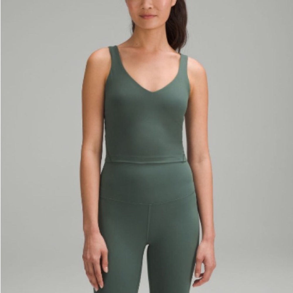 Lululemon Align tank in Dark Forest